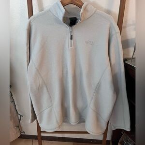 The North Face Men's Gray Zip-Up Sweater